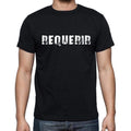 Requerir, Herren-Kurzarm-Rundhals-T-Shirt
