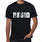 Resid Mens Retro T Shirt Black Birthday Gift 00553 - Black / Xs - Casual