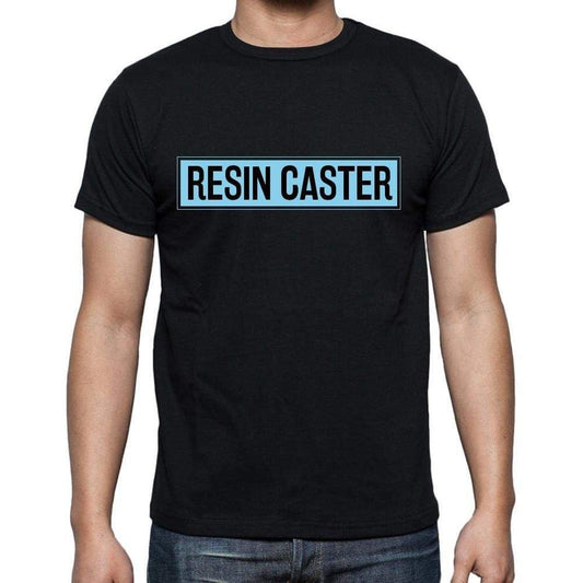 Resin Caster T Shirt Mens T-Shirt Occupation S Size Black Cotton - T-Shirt