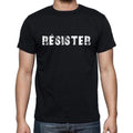 résister, French Dictionary, Men's Short Sleeve Round Neck T-shirt 00009