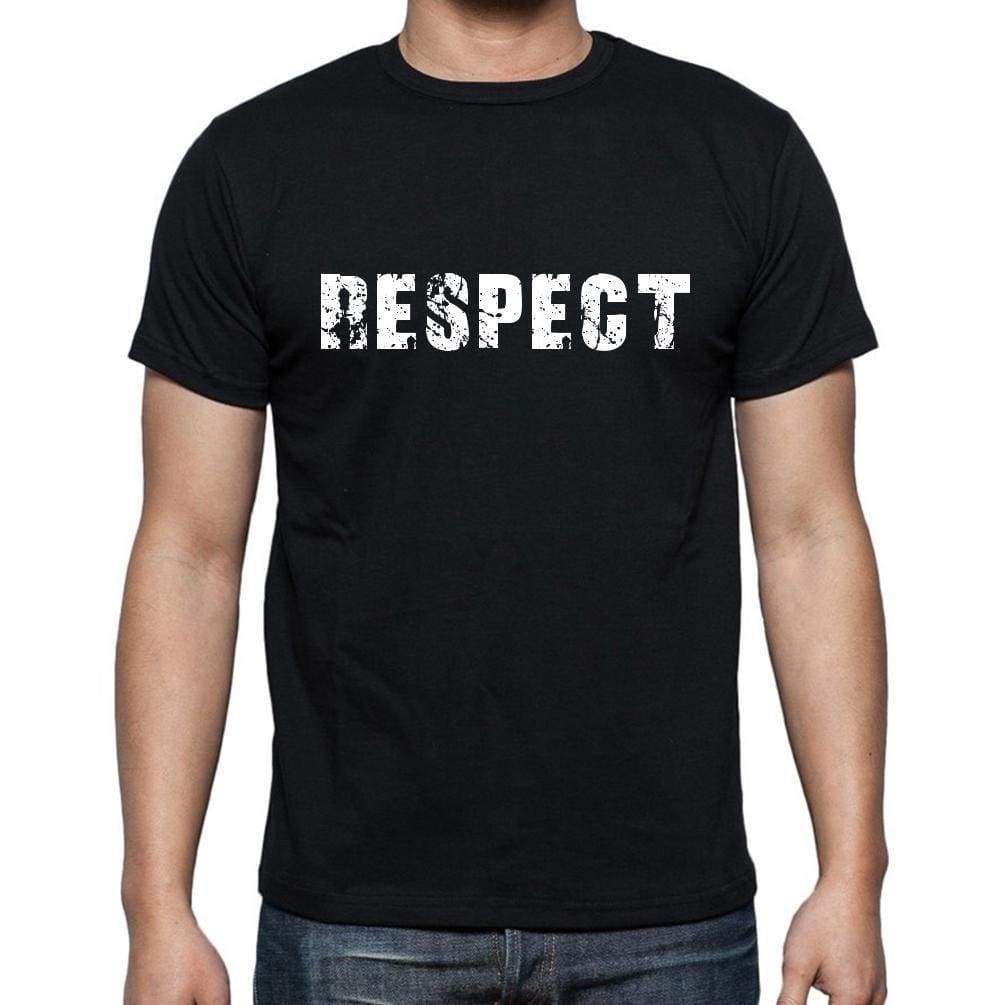 Respect French Dictionary Mens Short Sleeve Round Neck T-Shirt 00009 - Casual