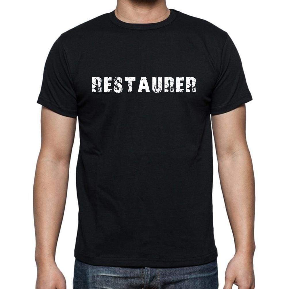 Restaurer French Dictionary Mens Short Sleeve Round Neck T-Shirt 00009 - Casual