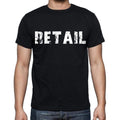 retail , white letters, Men's Short Sleeve Round Neck T-shirt 00007