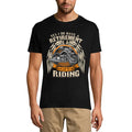 ULTRABASIC Men's Graphic T-Shirt Yes I Do Have a Retirement Plan I Plan To Go Riding - Biker Tee Shirt