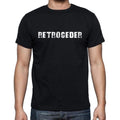 retroceder, Kurzarm-T-Shirt für Herren mit Rundhalsausschnitt