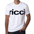 Ricci Men's Short Sleeve Round Neck T-shirt 00052