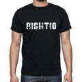 Richtig, kurzärmliges Herren-T-Shirt mit Rundhalsausschnitt