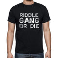RIDDLE Family Gang Tshirt, Men's Tshirt, Black Tshirt, Gift T-shirt 00033