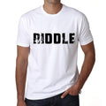 riddle Men's T shirt White Birthday Gift 00552