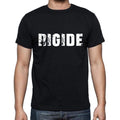 rigide, French Dictionary, Men's Short Sleeve Round Neck T-shirt 00009
