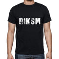 riksm Men's Short Sleeve Round Neck T-shirt , 5 letters Black , word 00006