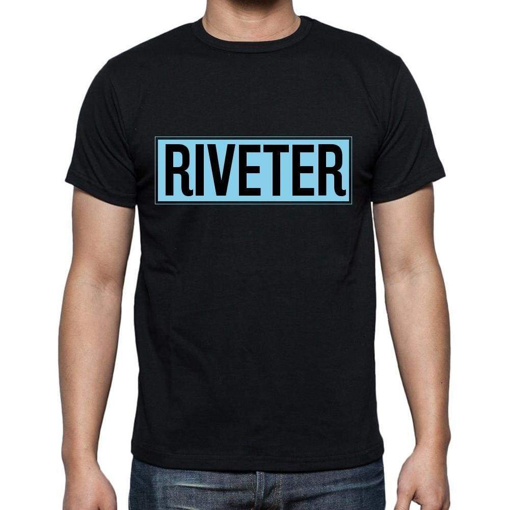Riveter T Shirt Mens T-Shirt Occupation S Size Black Cotton - T-Shirt