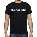 Rock On Men's Short Sleeve Round Neck T-shirt