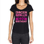 Rockin&rollin 40 Womens Short Sleeve Round Neck T-Shirt 00149 - Black / Xs - Casual