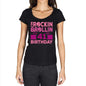 Rockin&rollin 41 Womens Short Sleeve Round Neck T-Shirt 00149 - Black / Xs - Casual