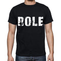 role , white letters, Men's Short Sleeve Round Neck T-shirt 00007
