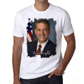 Ronald Reagan, Men's Short Sleeve Round Neck T-shirt 00138