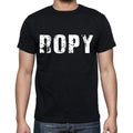 ropy Men's Short Sleeve Round Neck T-shirt 00016