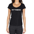 rottenbuch, Villes allemandes <span>Noir</span> , T-shirt <span>manches courtes col</span> <span>rond</span> <span>Femme</span> 00002