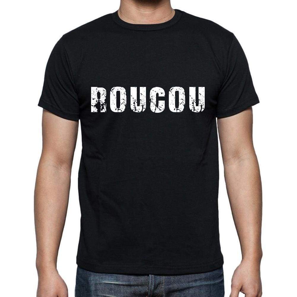Roucou Mens Short Sleeve Round Neck T-Shirt 00004 - Casual