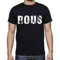 rous Men's Short Sleeve Round Neck T-shirt 00016