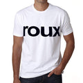Roux Men's Short Sleeve Round Neck T-shirt 00052