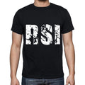 rsi men t shirts,Short Sleeve,t shirts men,tee shirts for men,cotton,black , 3 letters