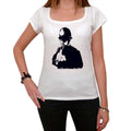 Rude police officer, Tshirt, White Women's T-shirt 00163