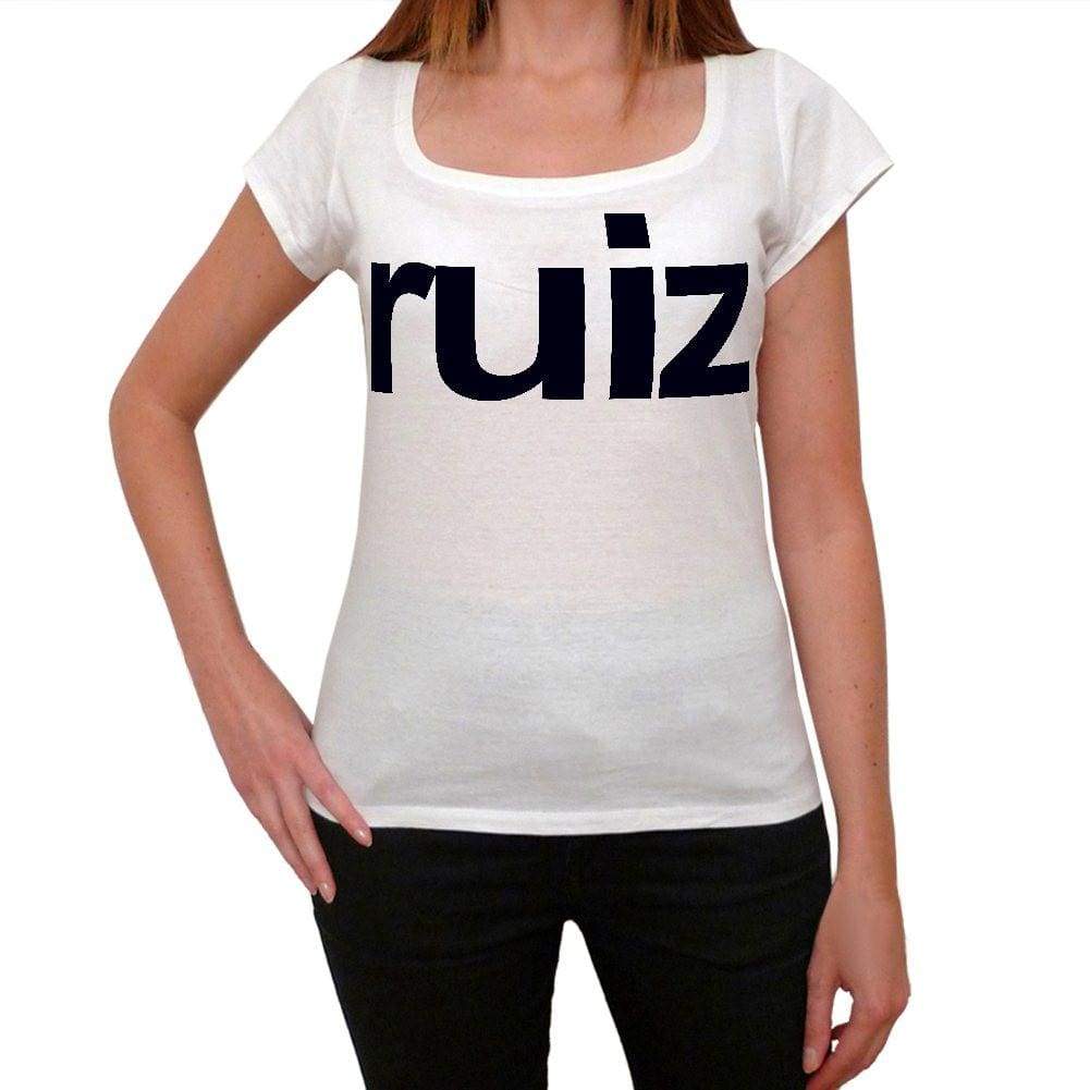 Ruiz Womens Short Sleeve Scoop Neck Tee 00036