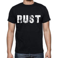 rust Men's Short Sleeve Round Neck T-shirt 00016