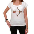 Sagittarius zodiac sign, White Women's T-shirt, 100% cotton 00214
