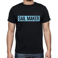 Sail Maker t shirt, mens t-shirt, occupation, S Size, Black, Cotton