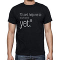 Saint Augustine quote t shirts,"O Lord, help me to be",t shirts men,black
