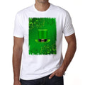 Saint Patrick's Day with top hat and horseshoes, Men's T-Shirt,t shirt gift 00150