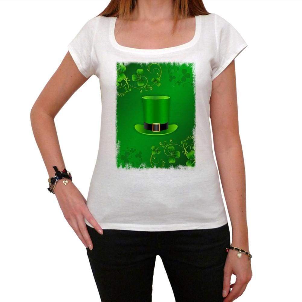 Saint Patricks Day With Top Hat And Horseshoes T-Shirt For Women T Shirt Gift 00151 - T-Shirt