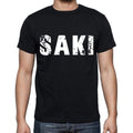 saki Herren Kurzarm-Rundhals-T-Shirt 00016
