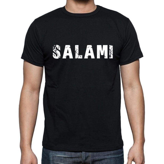 Salami Mens Short Sleeve Round Neck T-Shirt - Casual