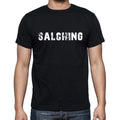 salching, Herren Kurzarm-Rundhals-T-Shirt 00003