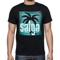 salga, beach holidays in salga, beach t shirts, Men's Short Sleeve Round Neck T-shirt 00028