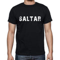 saltar, kurzärmliges Herren-T-Shirt mit Rundhalsausschnitt