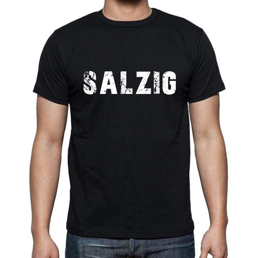 Salzig Mens Short Sleeve Round Neck T-Shirt - Casual
