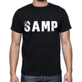 samp Herren Kurzarm-T-Shirt mit Rundhalsausschnitt 00016