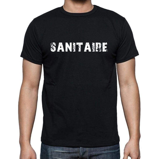 Sanitaire French Dictionary Mens Short Sleeve Round Neck T-Shirt 00009 - Casual