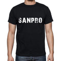 sanpro, Herren-Kurzarm-Rundhals-T-Shirt 00004