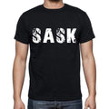 sask Men's Short Sleeve Round Neck T-shirt 00016