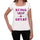 Sassy Being Great White Womens Short Sleeve Round Neck T-Shirt Gift T-Shirt 00323 - White / Xs - Casual
