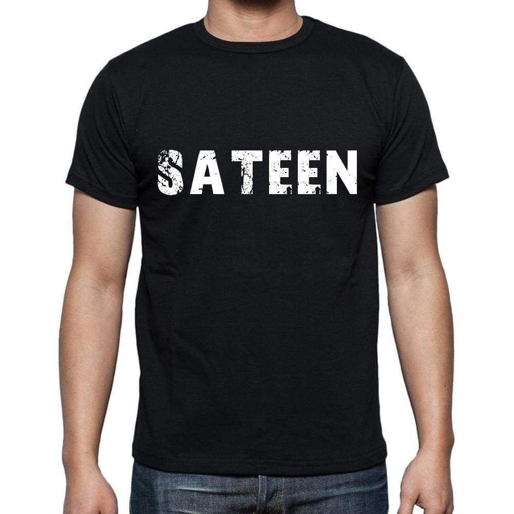 Sateen Mens Short Sleeve Round Neck T-Shirt 00004 - Casual