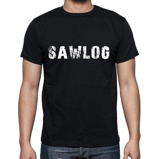 Sawlog Mens Short Sleeve Round Neck T-Shirt 00004 - Casual