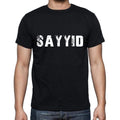 sayyid ,Men's Short Sleeve Round Neck T-shirt 00004