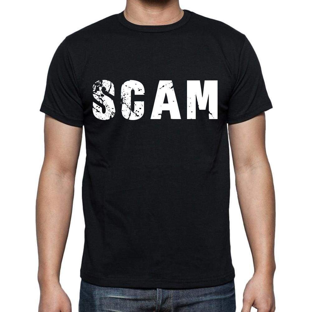 Scam Mens Short Sleeve Round Neck T-Shirt 00016 - Casual